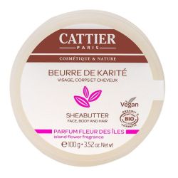 Cattier Beurre Karite Fleur Des Iles 100G