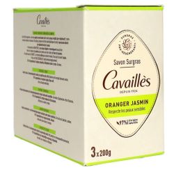 Savons surgras oranger jasmin 3 x 200g