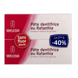 Weleda Dent Ratanhia 75Ml X2
