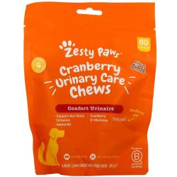 Zesty Paws Cranberry Urinary Care 60