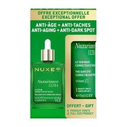 Le Sérum Correcteur de Taches + Le Soin Mains Correcteur de Taches Nuxuriance Ultra - 30 ml et 75 ml