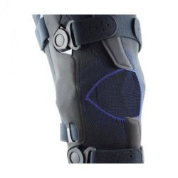 Genu Ligaflex Open Genouillere Ligamentaire Ouverte Grise - Court Taille 4