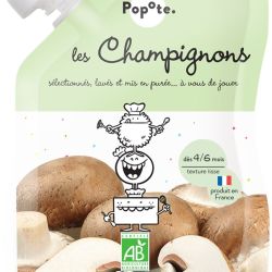 Popote Gourde Champignons Bio 120G