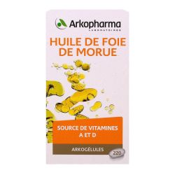 Arkogelule Huile Foie De Morue Caps220