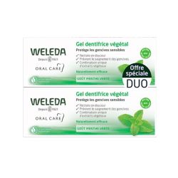 Weleda Gel Dentifrice Végétal Lot de 2 x 75 ml