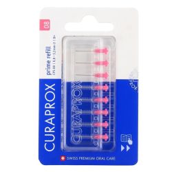 Curaprox Brossettes Interdentaires CPS 08 - Recharge boîte de 8
