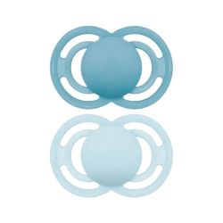MAM 2 sucettes Perfect Tendance 18 mois et +  Bleu