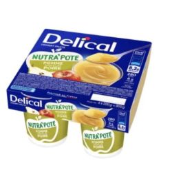 Nutra'Pote Dessert aux fruits - pomme - 4 x 200 g