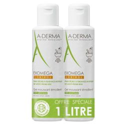 A Derma Exomega Control Gel Mou 500Mlx2