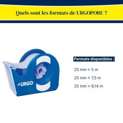 URGOPORE - 5 m x 2,5 cm