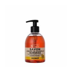 Savon de Marseille Liquide - Monoï - Nettoyant hydratant corps - 300 ml