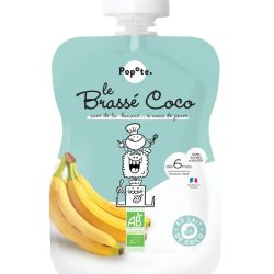 Gourde Brassé Coco Banane - POPOTE - 100g*