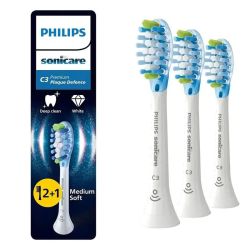 Tête de Brosse à Dents C3 Premium Plaque Defence - Medium Soft - 3 têtes