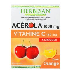 Herbesan Acerola 1000 Orange Cpr 30