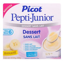 Picot 1Er Desseret S/Lactose Banane 100X4