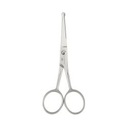 Ciseaux securite moustaches poils de nez et d'oreilles - 1 paire de ciseaux