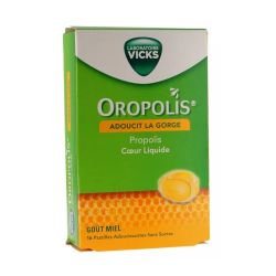 Oropolis coeur liquide gout miel sans sucres - 16 pastilles