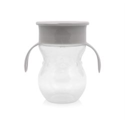 Gobelet Anti-deversement 360 Degres - Gris - 1 unite