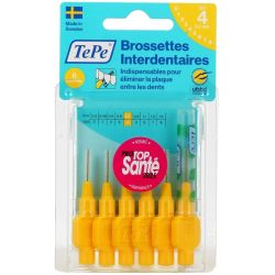 TePe Brossettes interdentaires originales 0,70 mm (x6)