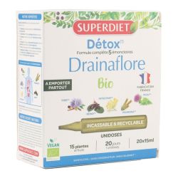 Superdiet Drainaflore Bio Unidose20X15Ml