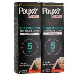 Flash Shampooing Anti-Poux & Lentes - 2 x 100 ml