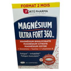 Magnésium Ultra Fort 360 mg - 60 comprimés