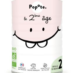 Popote Lait Infantile 2Eme Age Bio 400G