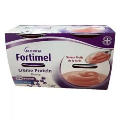 Creme Protein 2 kcal/g - Fruits de la forêt - 4 x 200 g