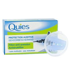 1 paire Earplanes anti-pression