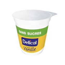 Crème dessert sans sucre vanille - 4 x 200 g