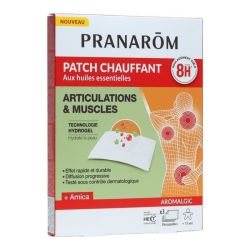 Patch Chauffant aux Huiles Essentielles Aromalgic - 3 patchs découpables