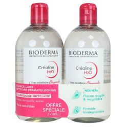 Biod Crealine H2O S/Parfum 500Mlx2 New