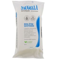 Dermoliquide Hygiène intime - 15 lingettes