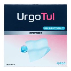 UrgoTul pansement interface - 10 cm x 12 cm - 16 pansements