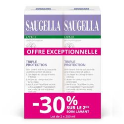 Soin Lavant Intime Triple Protection Expert - 2 x 250 ml