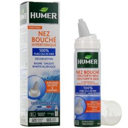 Nez Bouché Spray Nasal Hypertonique - 50 ml