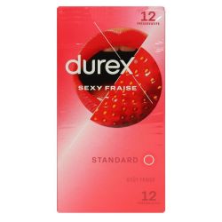 Durex Preserv Sexy Fraise Bt12