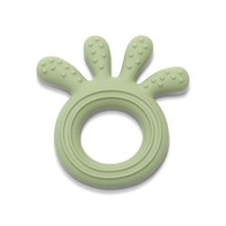 Hochet de dentition en silicone Octopus - Vert