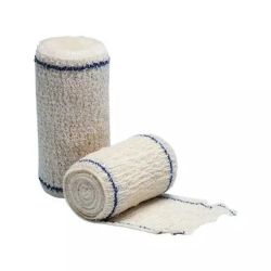 Velpeau Bande de Crepe Coton Extensible - 7 cm x 4 m