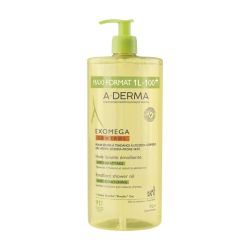 Huile lavante émolliente anti-grattage EXOMEGA CONTROL - 1000 ml