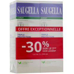 Soin Lavant Intime Triple Protection Expert - 2 x 250 ml