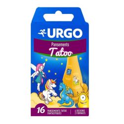 Urgo Pans Tatoo Bte 16