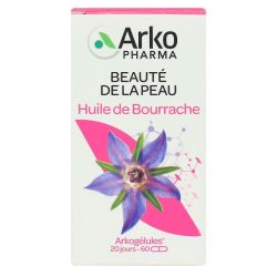 Arkogelule Bio Huile Bourrache 60Caps