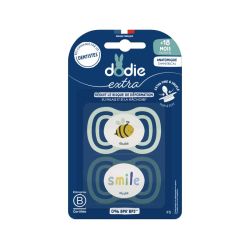 Dodie Sucet Anat F5 Ext Fine Bleu 18M 2