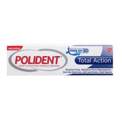 Polident Fixatif Tot Action Cr 40G