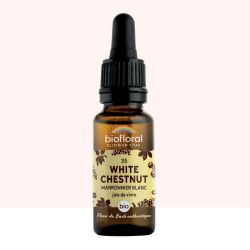 Fleur de Bach n 35 White Chestnut, Marronnier Blanc - Bio Demeter - 20 ml