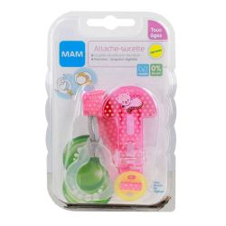 Mam Attach Mam Sucette Rubanclip Fille