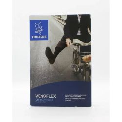 Venoflex City Confort Fil d'Ecosse Homme - Noir, Taille 3 Normal, Classe 2