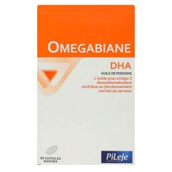 Pileje Omegabiane Dha Hle Caps 80