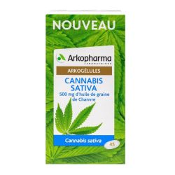 Arkogelule Cannabis Sativa 45 Caps